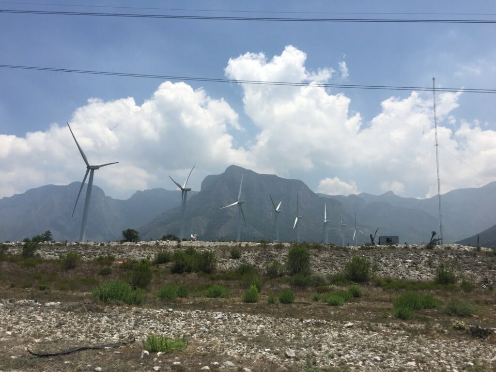 Windmühlen nahe Saltillo
