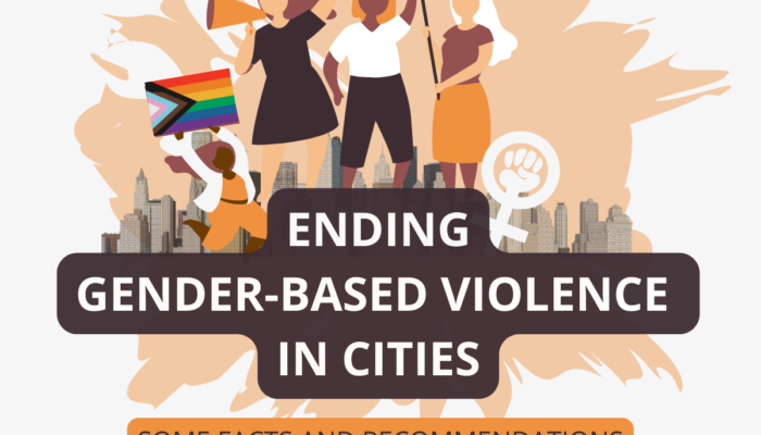 end gender based violence in cities. facts and recommendations