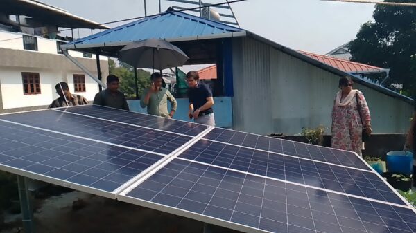 Pilot Project Kochi Solar Panels