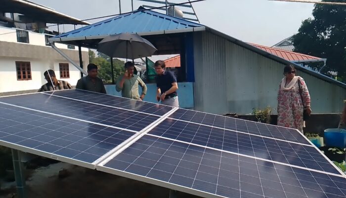 Pilot Project Kochi Solar Panels